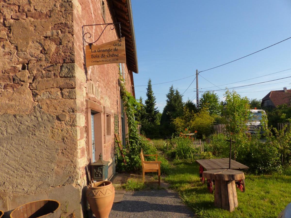 Ferienwohnung La Grange De Bois De Chene Phalsbourg Exterior foto